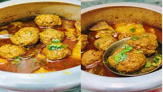 kofte aaloo ka salan Aaloo kofta ki asaan recipe [upl. by Nuarb]