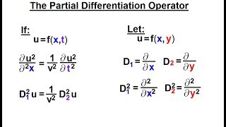 Math Partial Differential Eqn  Ch1 Introduction 4 of 42 Partial Differential Operator [upl. by Arocet284]