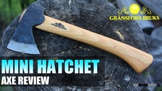 Gransfors Bruks Mini Hatchet Review  OsoGrandeKnives [upl. by Beacham167]