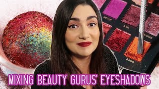 Mixing Every Beauty Gurus Eyeshadow Palette Together [upl. by Notsgnik391]