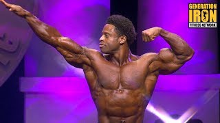 Breon Ansleys Arnold Classic 2018 Winning Posing Routine  Generation Iron [upl. by Gnil653]