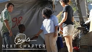 First Look Oprah and Sean Penn Meet a Haitian Family  Oprahs Next Chapter  Oprah Winfrey Network [upl. by Auqenes]