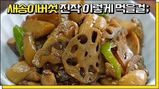 새송이버섯은 무조건 많이 사서 이렇게하세요 👉지금만 맛볼수있는 최고의 맛 추천 [upl. by Mclaurin]