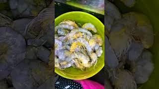 simple jhinga fish fry recipe 🤤cooking shortvideo [upl. by Rape]