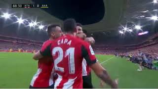 Aritz Aduriz goal AGAINST Barcelona [upl. by Racso]