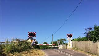 Athelney Level Crossing Somerset 27062018 [upl. by Relyc]