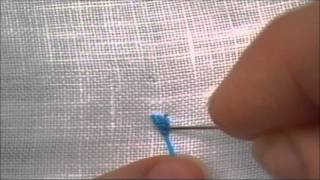 Punto Vapore Bullion stitch  Tutorial ricamo a mano [upl. by Feetal842]