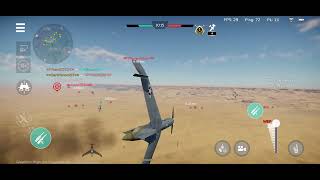 Ace 2 in the P55  War Thunder Mobile [upl. by Druci]