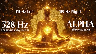 528 Hz Crystal Singing Bowl Solfeggio Frequencies  432 Hz  Alpha Waves amp Spiritual Awakening [upl. by Delano244]