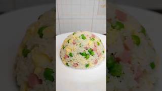 RISO ALLA CANTONESE✨ricettefacili ricetteveloci cookingvideo riso uova piselli shorts [upl. by Lebana]