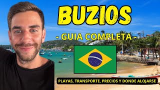 🌴 Conoce BUZIOS en solo 10 MINUTOS  TRANSPORTE PLAYAS COMIDA HOSPEDAJE  GUIA COMPLETA  🌴 [upl. by Redienhcs]