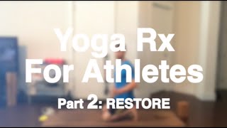 Yoga For Athletes  Recovery For Sore Muscles [upl. by Ramuk]