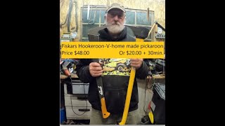 Is a home made Pickaroon better the Fiskars Hookaroon [upl. by Yatnoj293]