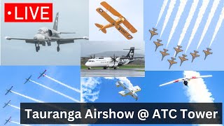 LIVE  Tauranga Airport ATC Tower  Tauranga Airshow 2024 [upl. by Rennane80]