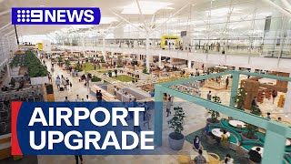 Brisbane airports massive 5 billion upgrade underway  9 News Australia [upl. by Eenalem548]