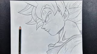 How to draw goku  stepbystep [upl. by Adnilg747]