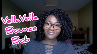 Sensual Vella Vella Synthetic Hair Wig  BOUNCE BOB Unboxing amp Styling  PrincessLexiseLicious [upl. by Blaseio]