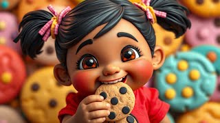 Cookies Cookies Cookies  The Cookie Song 🎶  Fun amp Yummy Toddler Song for Cookie Lovers 🍪🍪 [upl. by Anitnamaid]