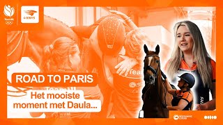 TeamNL Road to Paris  Op bezoek bij Demi Haerkens [upl. by Redliw996]