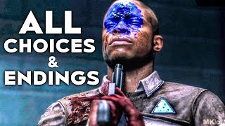 Detroit Become Human THE INTERROGATION ALL Choices And Outcomes The Interrogation All Endings [upl. by Nail644]