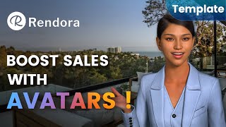 Boost Your Sales With 3D Avatars   Rendora AI [upl. by Znerol973]