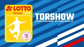 Torshow Eintracht Stadtallendorf  TSV Steinbach Haiger II I LOTTO Hessenliga [upl. by Linetta37]