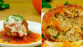 Splendide polpette in salsa di pomodoro  SaporitoTV [upl. by Huebner233]