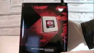 AMD FX8350 CPU Unboxing [upl. by Erdnassak]