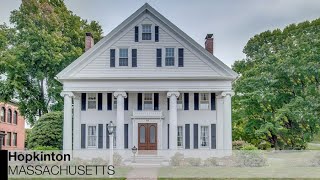 Video of 87 Main Street  Hopkinton Massachusetts real estate 7 homes by Chuck Joseph [upl. by Airottiv641]