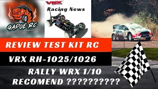 test kit standar VRX RH1026 XRANGER RC Rally 110 WRX di track rcvrx [upl. by Ashford462]