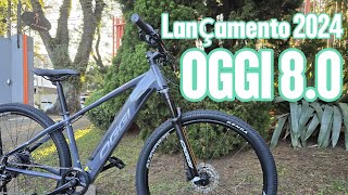 Bicicleta Elétrica Oggi 80 com Acelerador Big Wheel Lançamento 2024 [upl. by Leiuqeze]