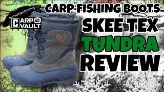 Carp Fishing  Product Review  Skee Tex Tundra Fishing Boot  Winter Carp Fishing boot [upl. by Markiv]