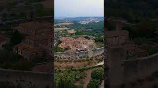 Monteriggioni italy tuscany monteriggioni chianti siena fortress history toscana gladiator [upl. by Amice]