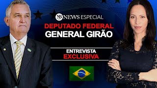 EXCLUSIVO Entrevista com a Deputado Federal General Girão [upl. by Eletnahs]