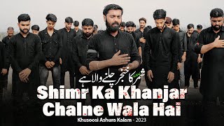 10 Muharram Noha 2023  Shimr Ka Khanjar Chalne Wala Hai  Shabih Abbas Arfi Nohay 2023 [upl. by Eisned]