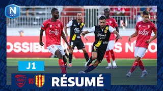 J1  Nîmes OlympiqueFC Martigues 11 [upl. by Ahtar]