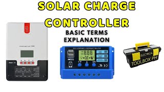 Solar Basic terms and acronyms for beginners  Episode 3  Solar Charge Controller [upl. by Ardnasxela]