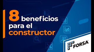 8 beneficios FORSA para construir con mayor rentabilidad [upl. by Reviel]