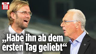 Bewegendes Video von Jürgen Klopp an Franz Beckenbauer [upl. by Silvie]