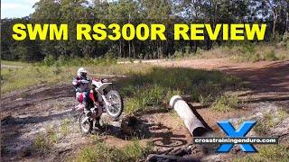 SWM RS300R review decent budget enduro bike︱Cross Training Enduro [upl. by Tiffanie182]