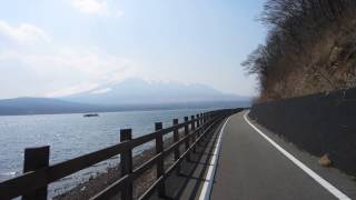 cycling around Lake Yamanaka [upl. by Michon904]