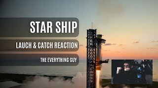 Starship Booster Catch Reaction [upl. by Phira]