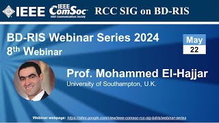 BDRIS SIG Talk 8  Prof Mohammed ElHajjar [upl. by Christianson152]