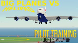 BIG PLANES VS HELIPAD PART 1 Roblox [upl. by Gwendolyn653]