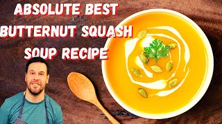 Butternut Squash Soup With Coconut Milk [upl. by Lyred660]