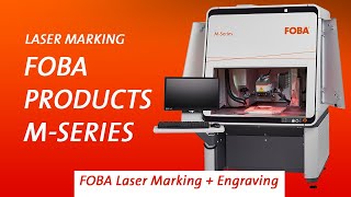 Laser marking machine  FOBA MSeries [upl. by Zenitram]