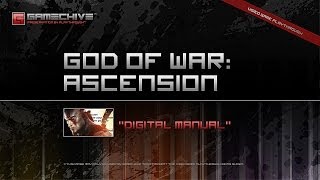 God of War Ascension PS3 Gamechive Digital Manual [upl. by Kimble]