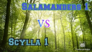 Salamanders 1 VS Scylla 1  Best Rallys [upl. by Htebasile]