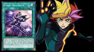 YuGiOh Duel Links  Playmaker Activates Cynet Rollback [upl. by Riess467]