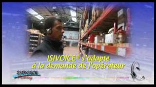 ISIVOICE® la solution vocale innovante pour le pilotage des entrepôts chez GMRAVI [upl. by Qifar]